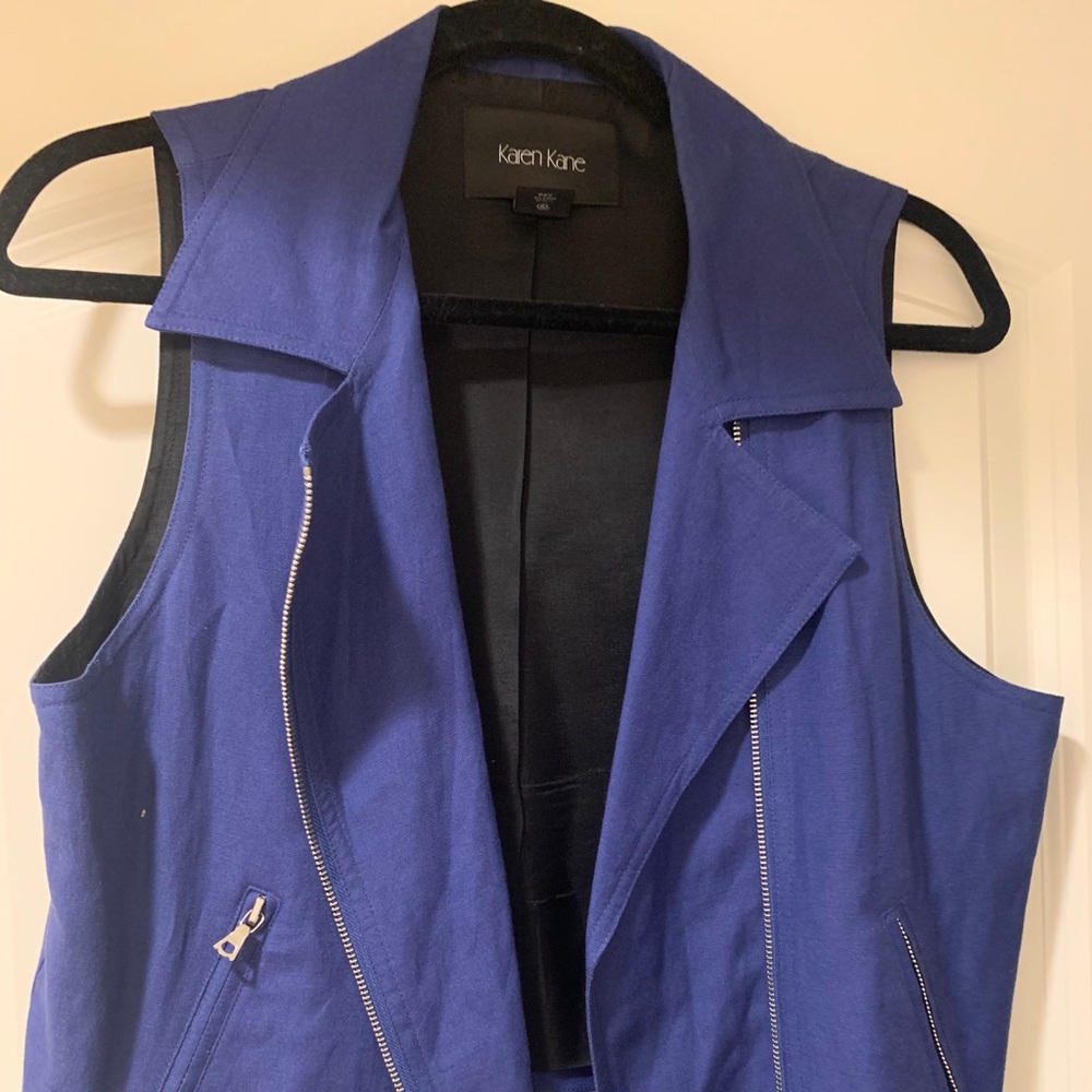 Royal blue vest